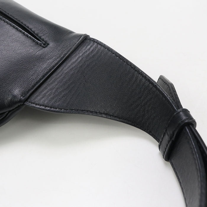 FENDI 7VA525 body bag New Marsupio Mall Belt bag Calf leather black mens