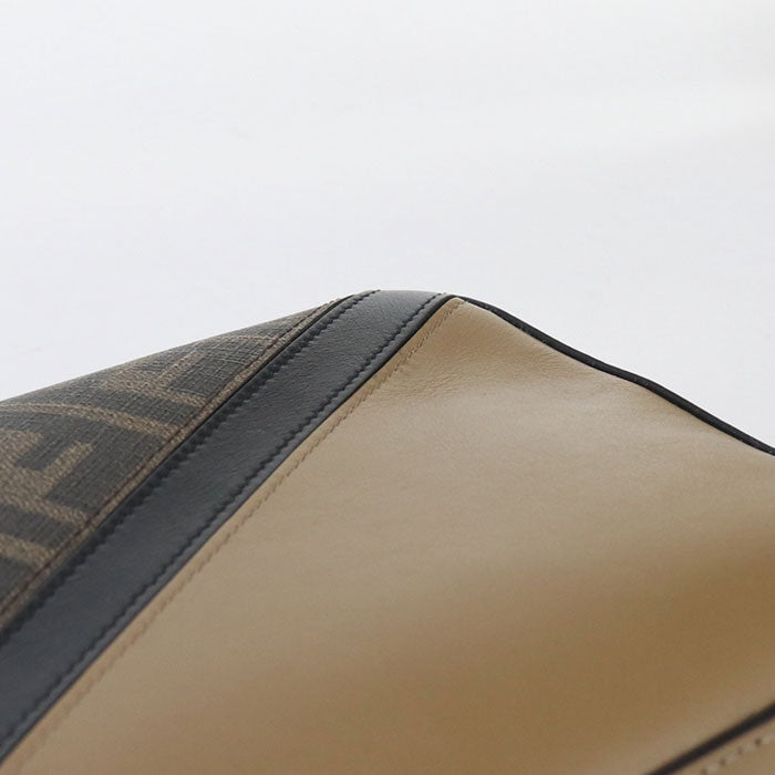 FENDI 7M.0286 Camera case Diagonal Shoulder Bag leather/PVC brown mens