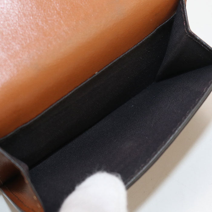 FENDI 8M0395 AAYZ F0QVK Tri-fold wallet Fendi Rome Compact Flap Wallet Calf leather Brown Women (unisex)