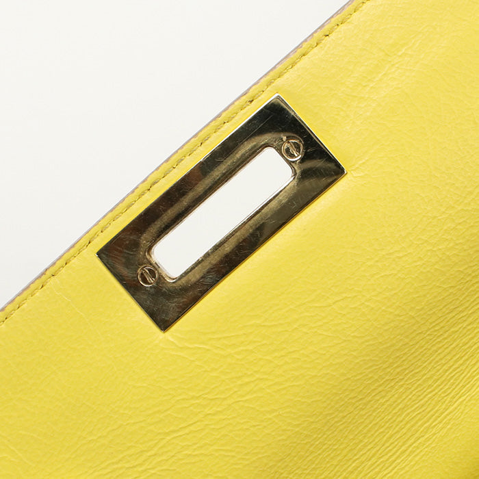 FERRAGAMO 21 F628 Handbag Gancini 2WAYTote Bag Calfskin beige Women