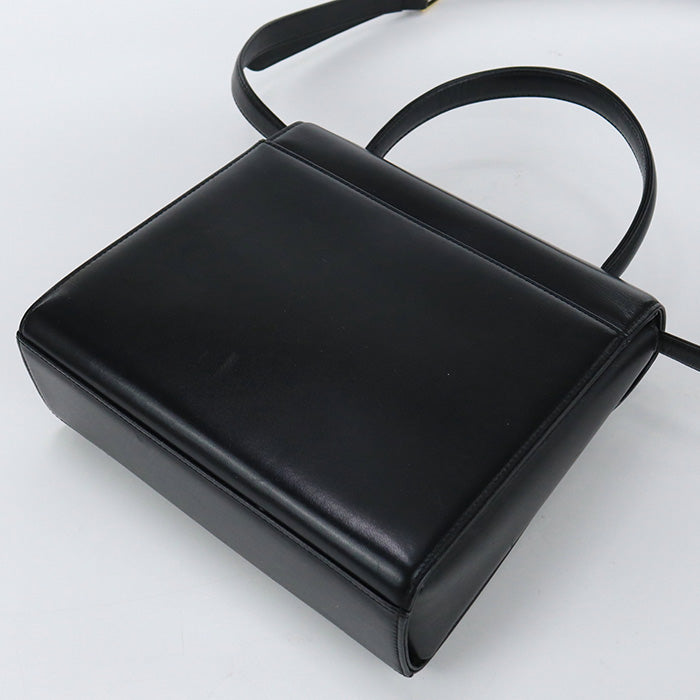 Givenchy 2WAY Handbag Sling Bag Crossbody Bags shoulder bag leather black Women