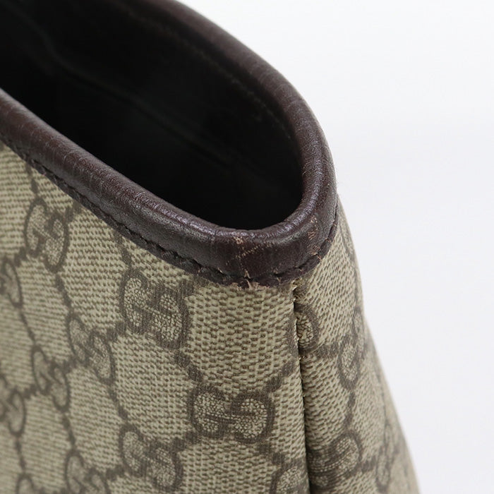 GUCCI GU90419 GG Supreme Tote Canvas Bag beige Women