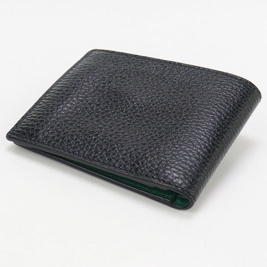 GUCCI 610466 CA02N 1080 Bi-fold wallet Interlocking G Coin wallet leather black mens