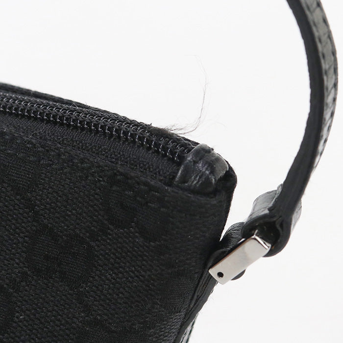 GUCCI GU90523 Accessory pouch GG canvas black Women