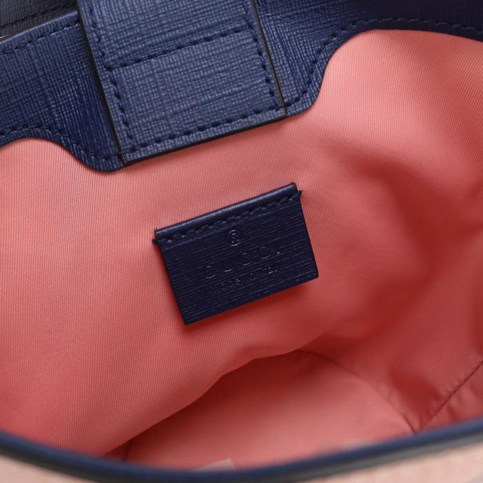 GUCCI GU90820 Bucket bag Chilled license Handbag PVC pink Women