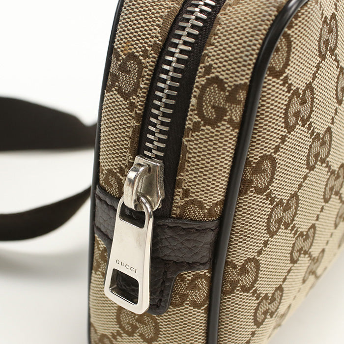 GUCCI 449174 body bag Belt bag GG canvas beige mens(unisex)
