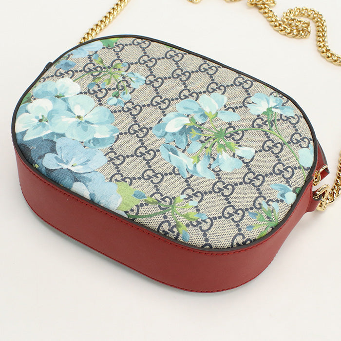 GUCCI 546313 Shoulder Bag GG Blooms ChainShoulder Bag GG Supreme Canvas Multicolor Women