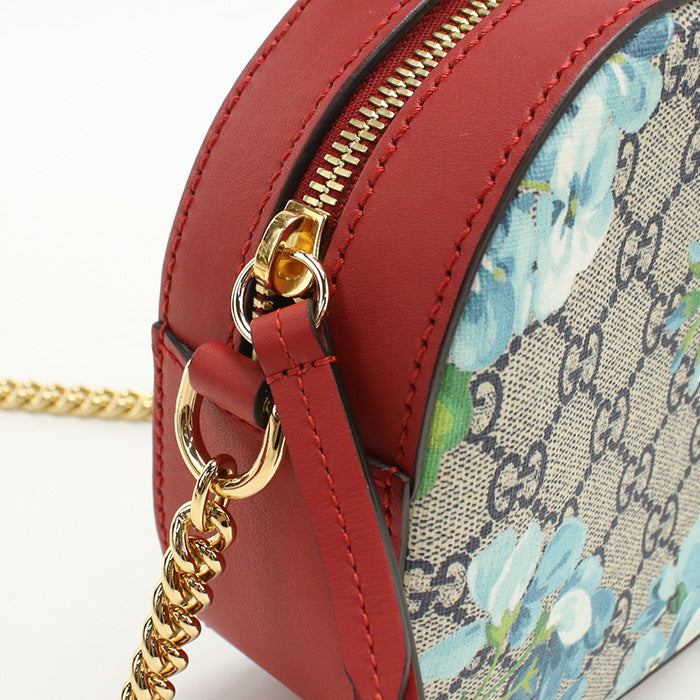 GUCCI 546313 Shoulder Bag GG Blooms ChainShoulder Bag GG Supreme Canvas Multicolor Women