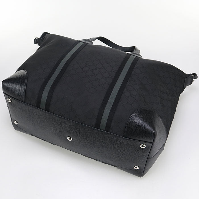 GUCCI 449180 2WAY Boston bag GG nylon Boston bag Nylon black unisex