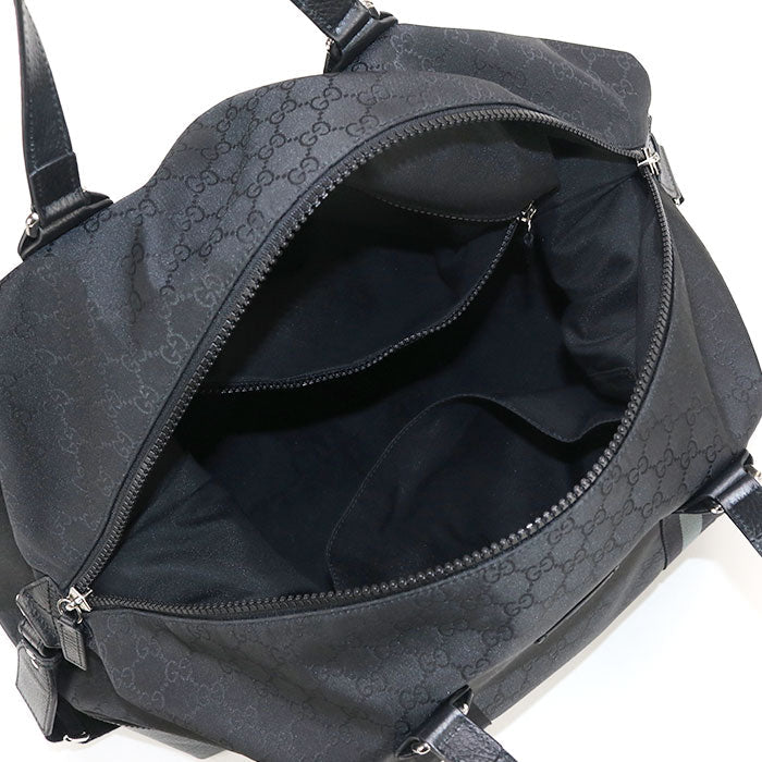 GUCCI 449180 2WAY Boston bag GG nylon Boston bag Nylon black unisex