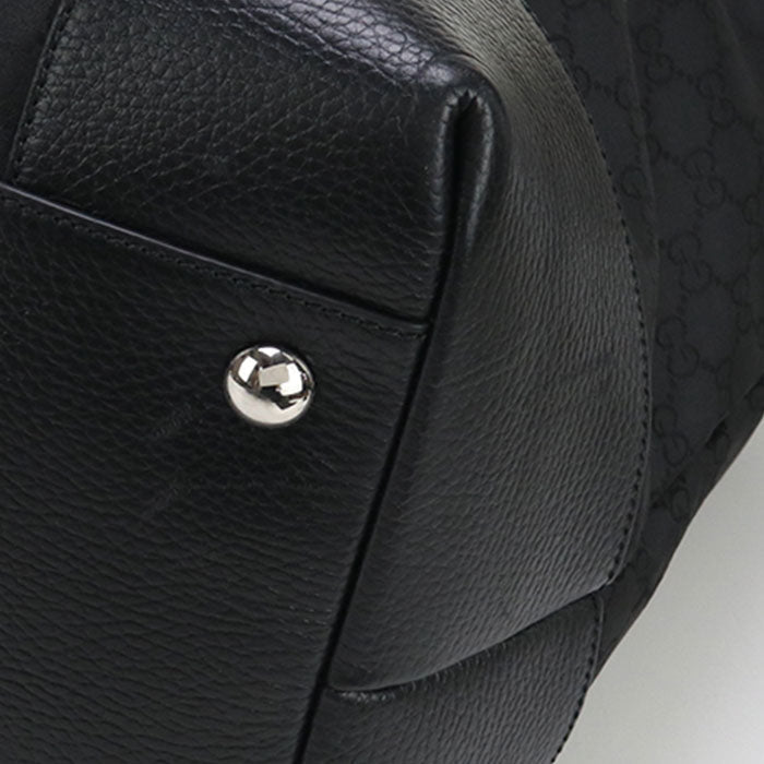GUCCI 449180 2WAY Boston bag GG nylon Boston bag Nylon black unisex