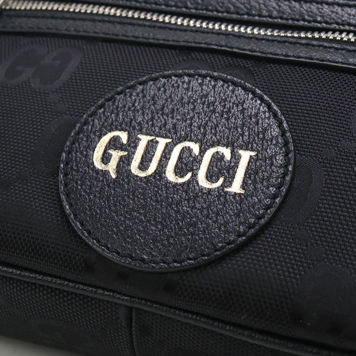 GUCCI 631341 Belt bag Off the grid body bag Nylon black mens