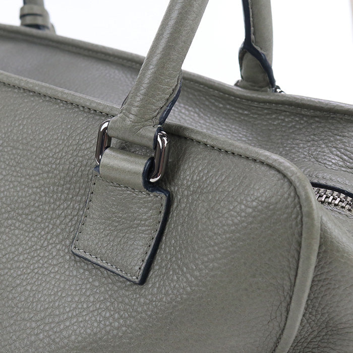 LOEWE LO84400 Tote Bag Calfskin Khaki Women