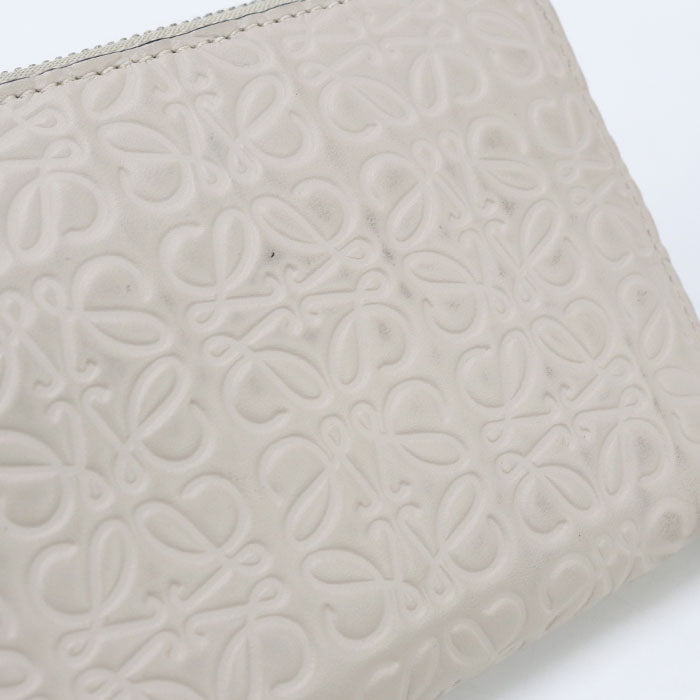 LOEWE Zip around wallet repeat PurseZip Around Calfskin beige Women