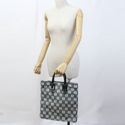 LOEWE LO87023 anagram Tote Bag canvas gray Women