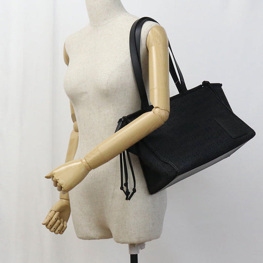 LOEWE Cushion tote anagram Tote Bag Jacquard Black Women