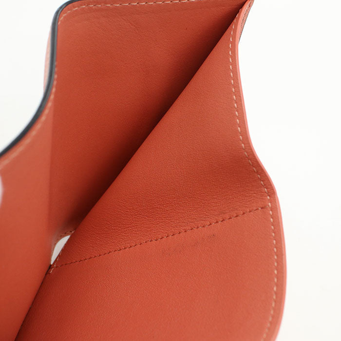 LOEWE LO91016 Vertical wallet anagram Calfskin/Vertical wallet pink Women