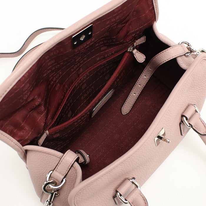 LOEWE Alamo 28 anagram Handbag leather pink Women