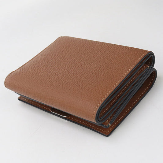 LOEWE Trifold wallet anagram Three fold wallet Calfskin brown Women