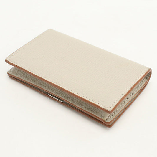 LOEWE Business card holder anagram name card holder Calfskin beige Women