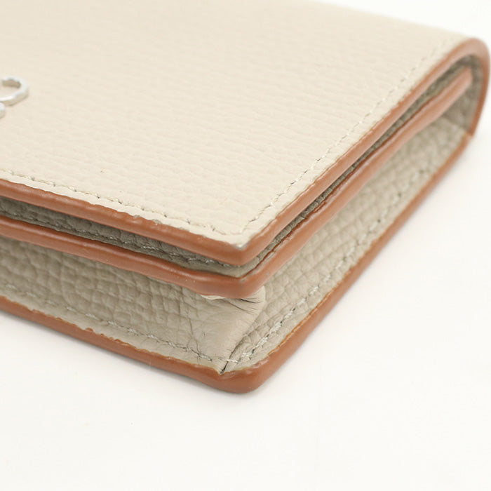 LOEWE Business card holder anagram name card holder Calfskin beige Women