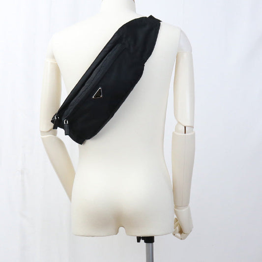 PRADA 2VL132 973 F0002 Belt bag body Nylon black mens