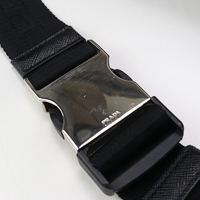 PRADA PR83203 Belt bag body bag Nylon black mens