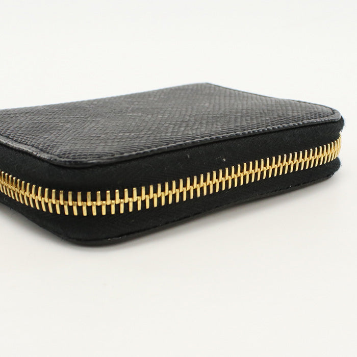 PRADA PR86488 Saffiano leather coin case Pocket Black Women