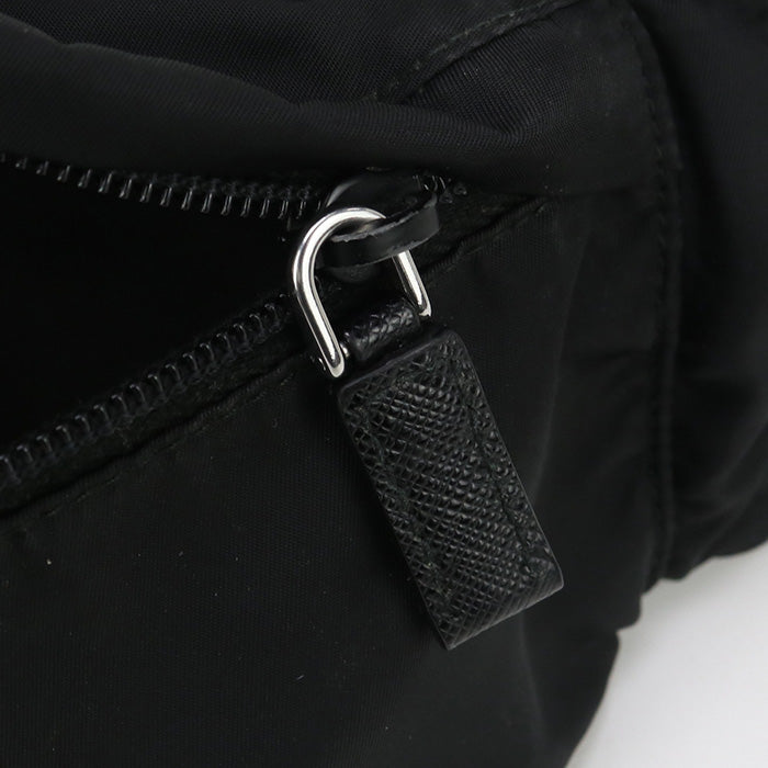 PRADA 2VL132 body bag Crossbody Bags Belt bag Nylon black mens(unisex)