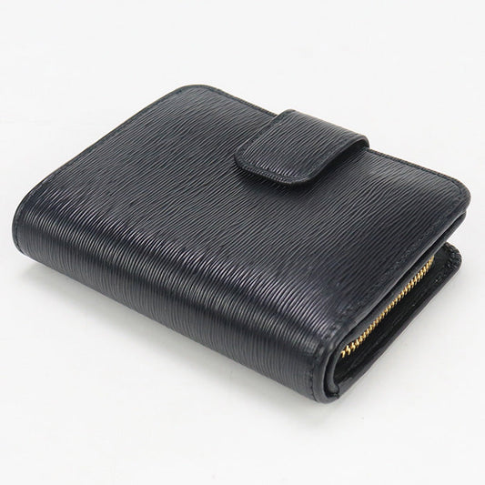 PRADA 1ML018 Vitello Leather Wallet Folded wallet/Vitello Leather black mens
