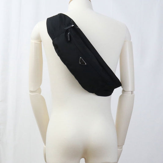 PRADA 2VL132 973 F0002 Belt bag body bag Nylon Black mens