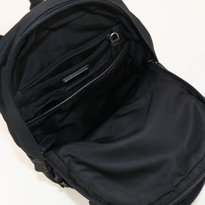 PRADA PR92728 body bag Nylon black mens