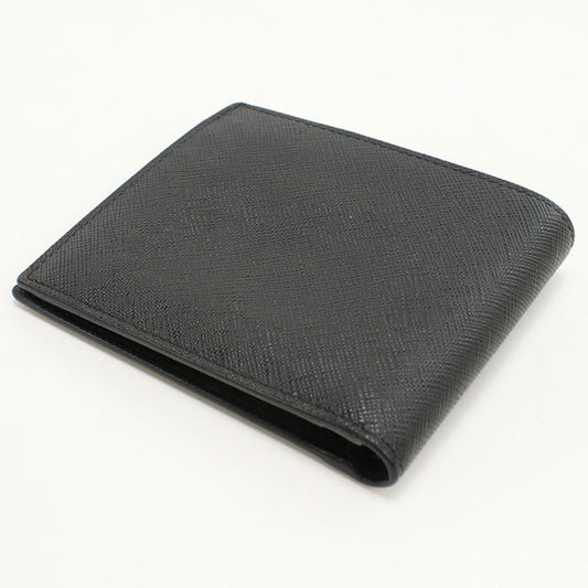 PRADA 2MO513 2D1Q Folded wallet Saffiano Leather Wallet leather black mens