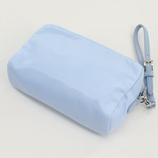 PRADA 1NS021 Re-Nylon pouch Pouch Nylon Light Blue Women(unisex)