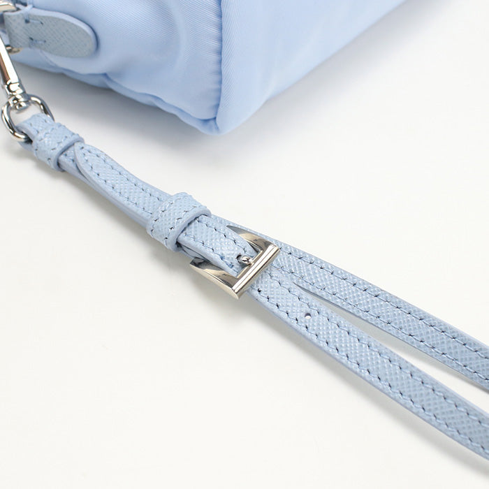 PRADA 1NS021 Re-Nylon pouch Pouch Nylon Light Blue Women(unisex)