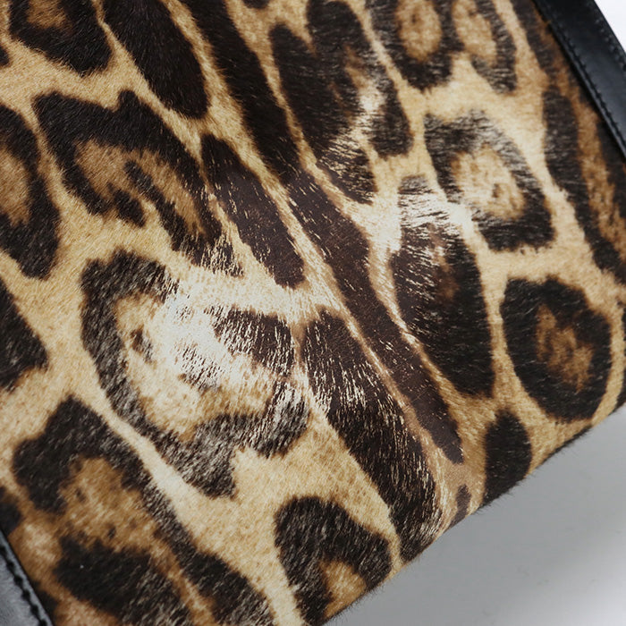 SAINT LAURENT 561203 2WAY Tote Bag shoulder bag Handbag leather black Women