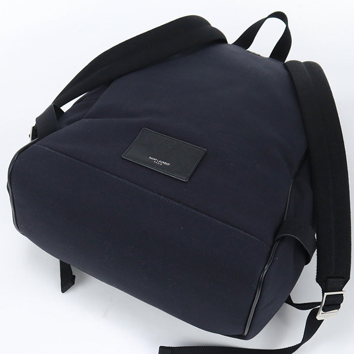 SAINT LAURENT 465448 Backpack City canvas black unisex
