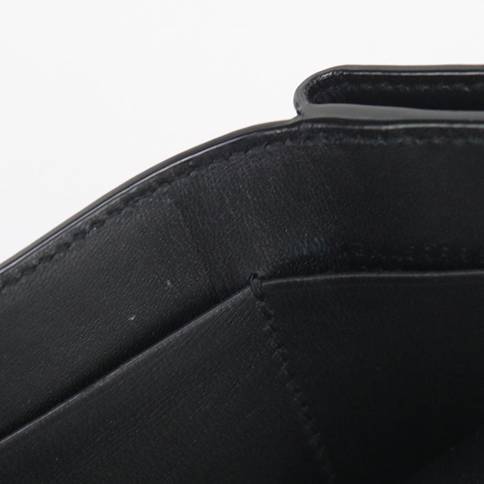 SAINT LAURENT SL87542 Petite wallet Three fold wallet Calfskin black unisex