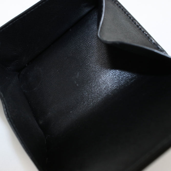 SAINT LAURENT 637420 Tri-fold wallet leather Black Women