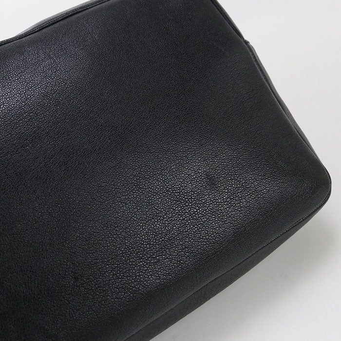 SAINT LAURENT 470299 Camera bag Roux Diagonal shoulder bag leather black Women