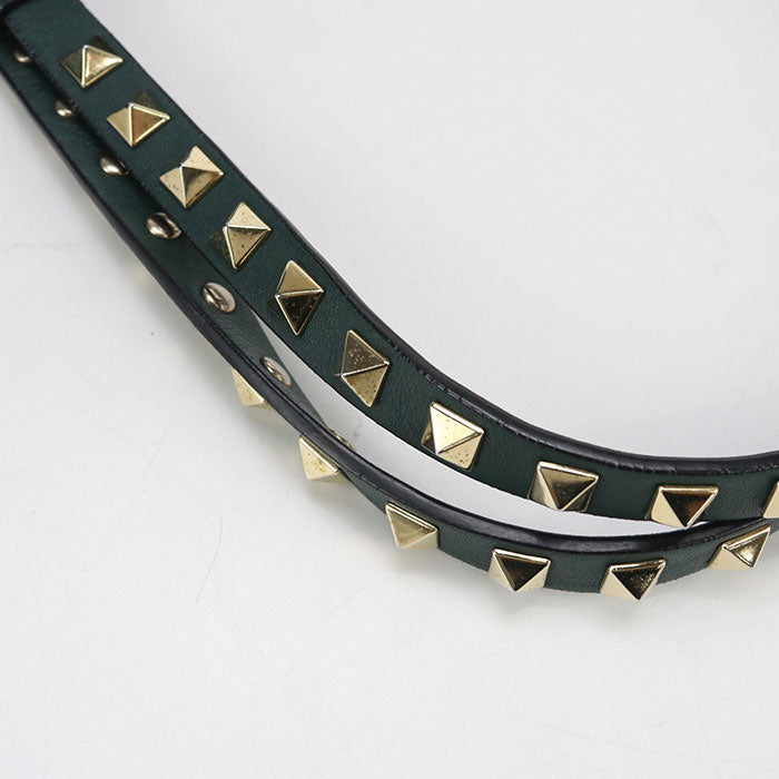 Valentino 2WAY Tote Bag leather green Women