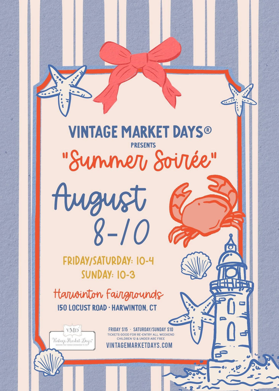 Vintage Market Days of Connecticut “Summer Soirée”