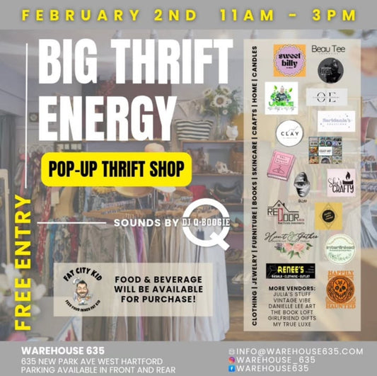 Big Thrift Energy at Warehouse 365!!!