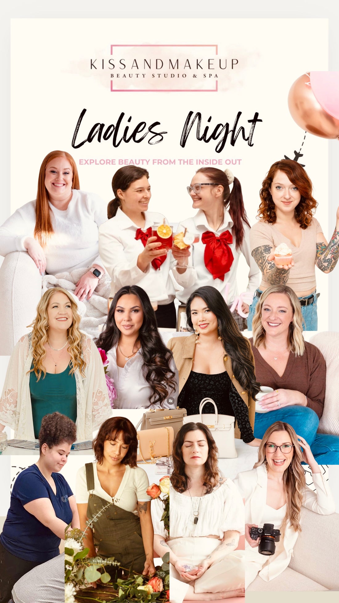 Girls Night Out at KiSSandMaKeUp CT!