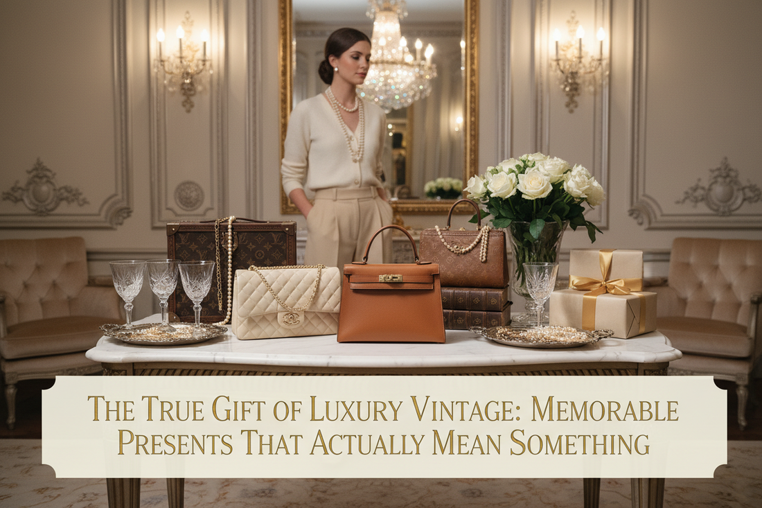 The True Gift of Luxury Vintage: Memorable Holiday Presents That Actually Means Something 🎁