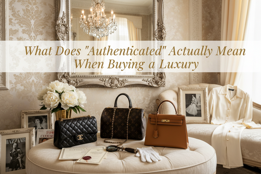 What Does “Authenticated” Actually Mean When Buying a Luxury Bag? A Luxe Lover’s Guide to Real Trust, Not Resale Buzzwords