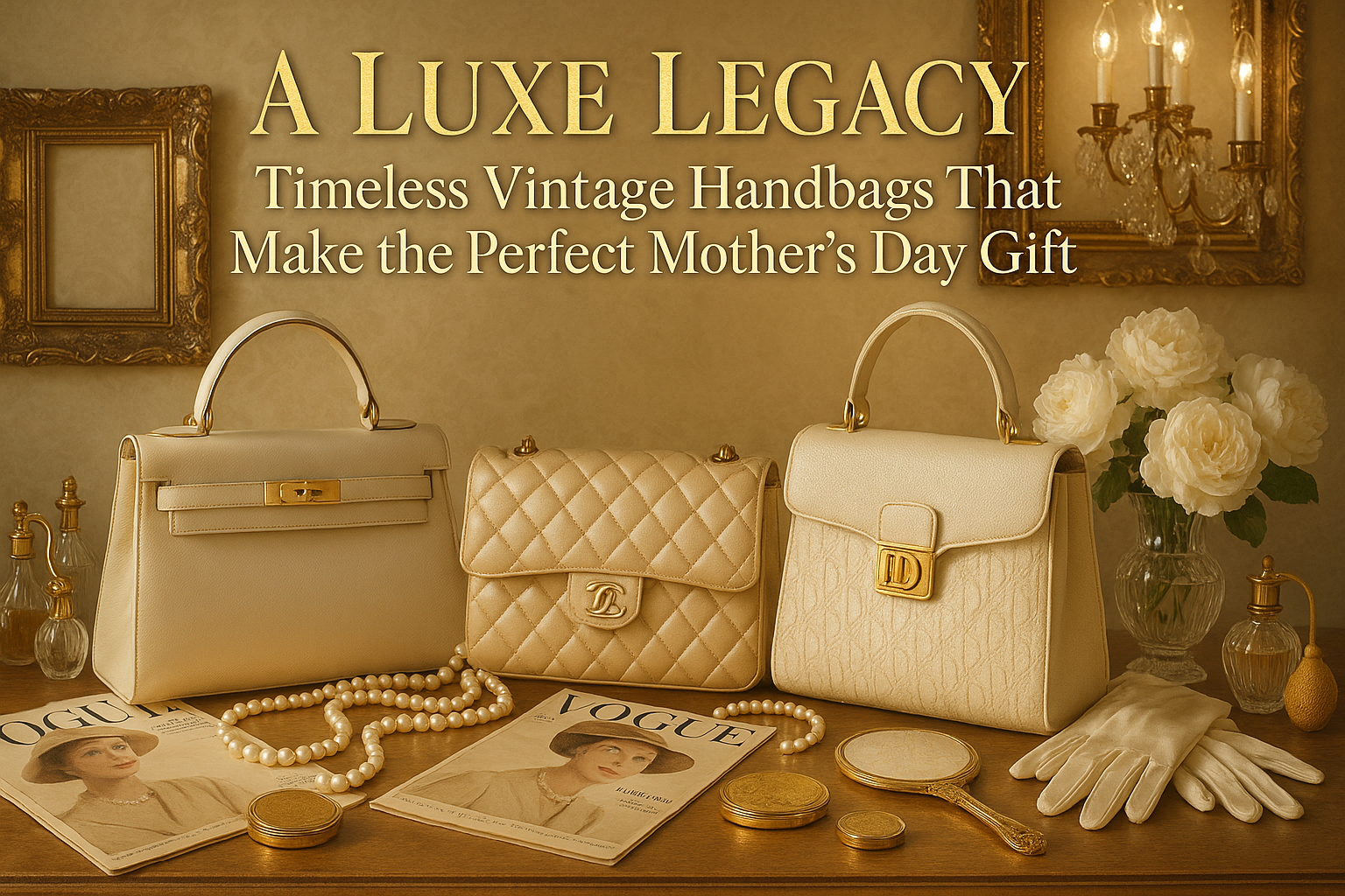 A Luxe Legacy: Timeless Vintage Handbags That Make the Perfect Mother ...