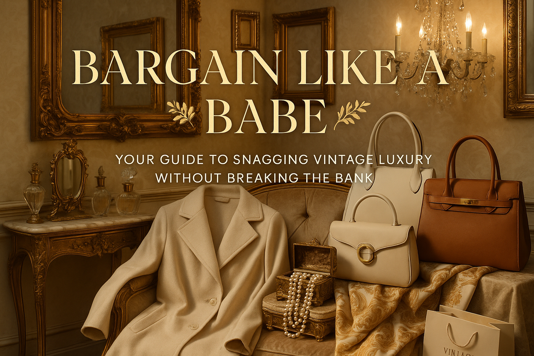 Bargain Like a Babe: Your Guide to Snagging Vintage Luxury Without Breaking the Bank