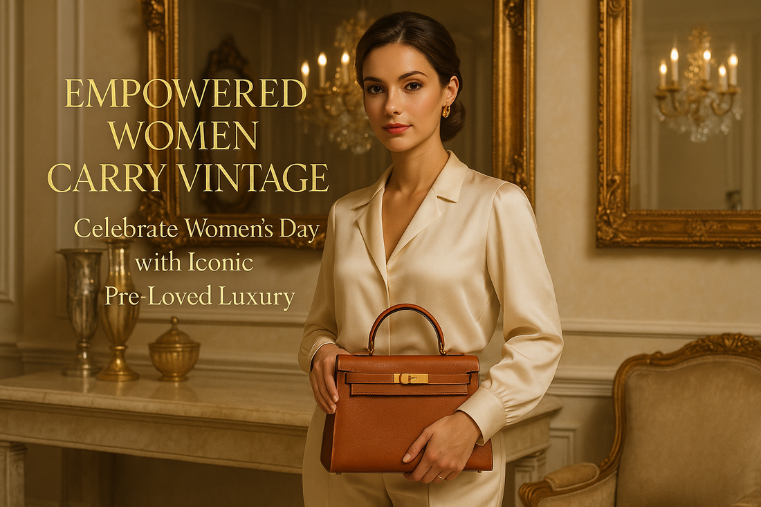 Empowered Women Carry Vintage: Celebrate Women’s Day with Iconic Pre-Loved Luxury