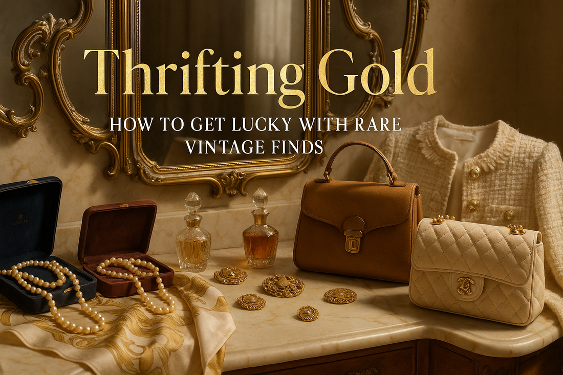 Thrifting Gold: How to Get Lucky with Rare Vintage Finds